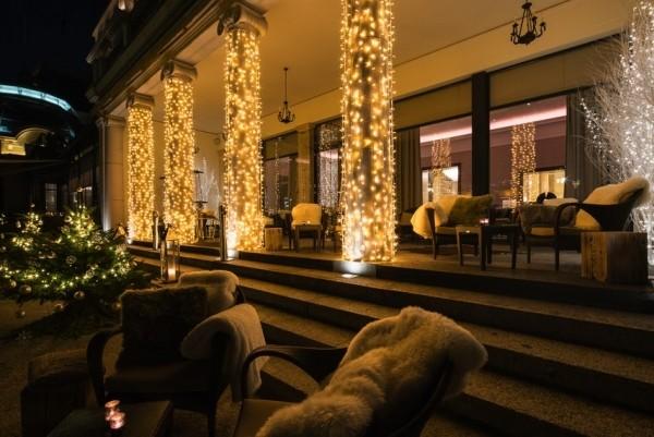 Beau-Rivage Palace in Lausanne, Switzerland