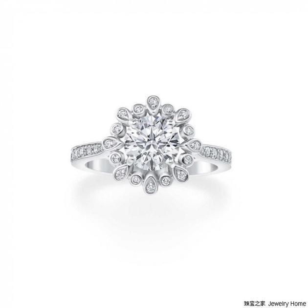 Harry Winston 海瑞温斯顿 Winston Blossom 订婚钻戒