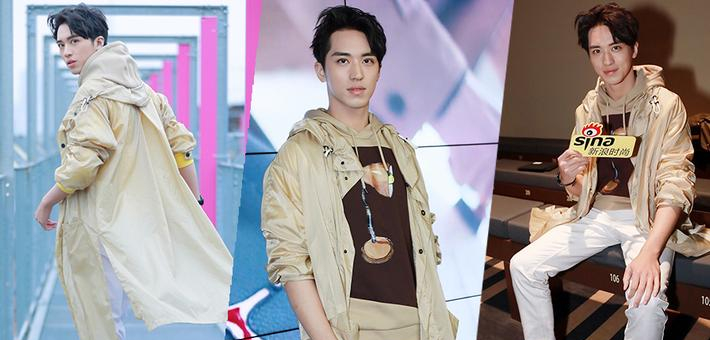 许魏洲亮相Fendi米兰男装秀