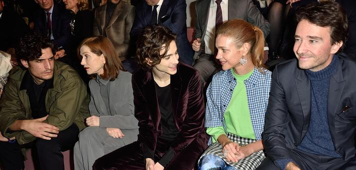 甜茶佩姨助阵Berluti男装秀