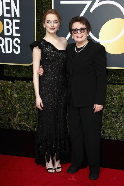 Emma Stone与Billie Jean King