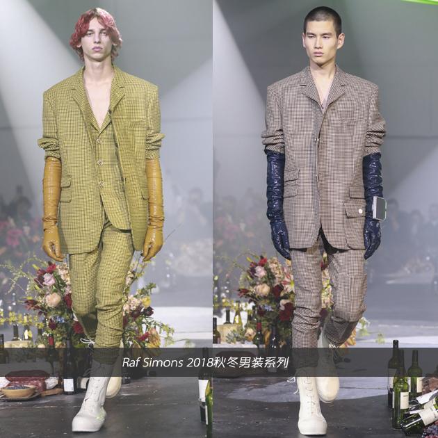 Raf Simons 2018秋冬男装系列