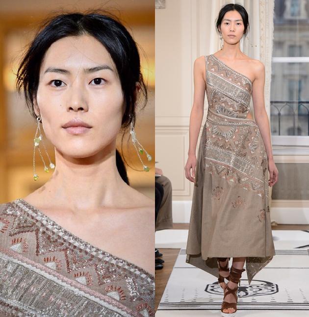 刘雯为-Schiaparelli-高定走秀