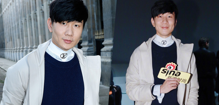 林俊杰助阵LV巴黎男装秀