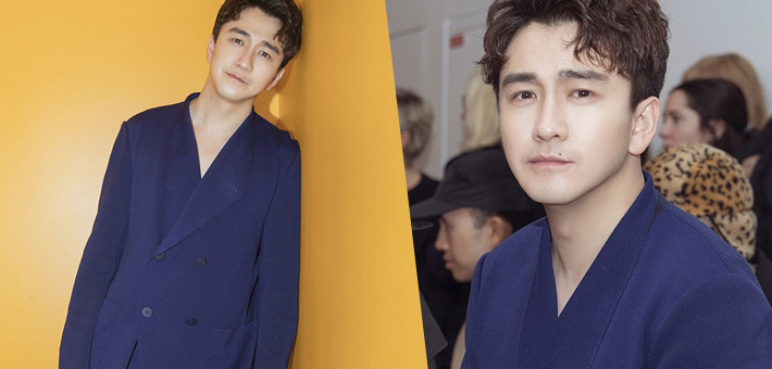 翟天临助阵巴黎男装周