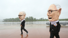 巴菲特股东大会五千米长跑