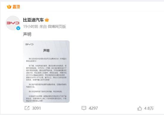 长城汽车举报比亚迪：新老王者之争