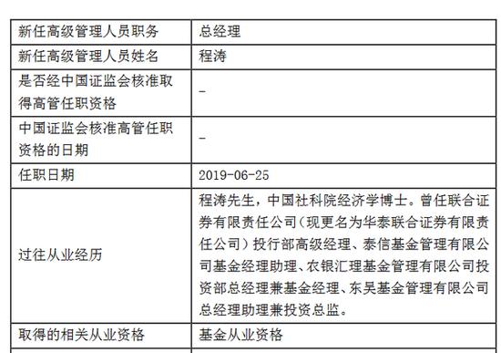 基金老总亲自下场！湘财基金总经理程涛发新基金，在管3只权益产品年内跌超11%