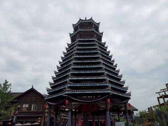 丹寨万达小镇,图片来源:本文作者
