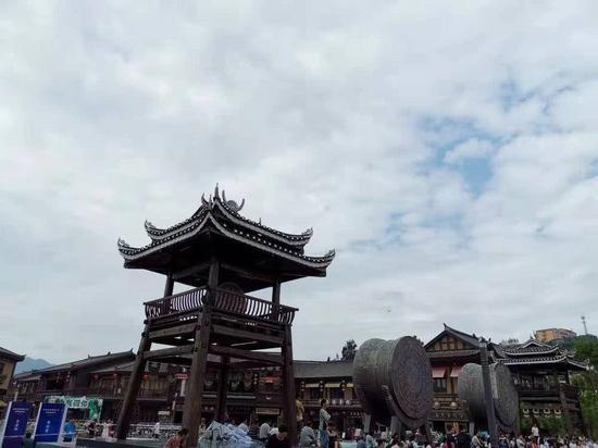 丹寨万达小镇,图片来源:本文作者