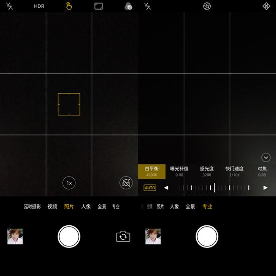 ▲OPPO R11s的拍照界面并没有太大的变化