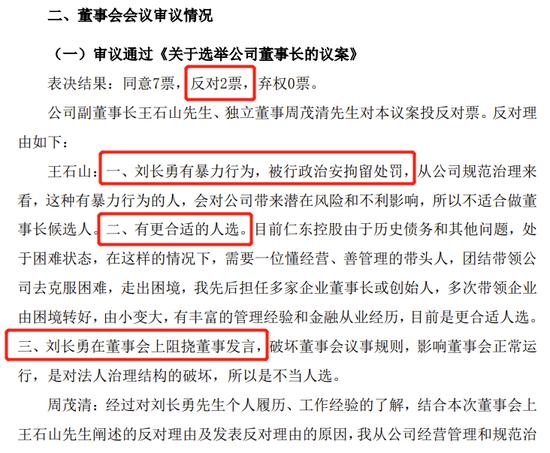 A股夺权大戏！实控人请辞，董事长候选人遭反对，被称有暴力行为