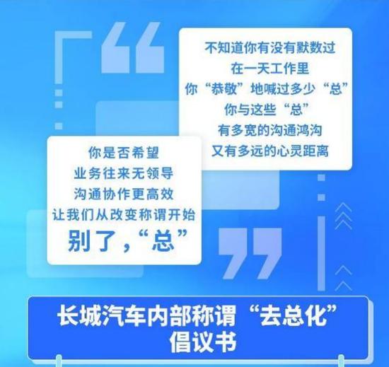 长城汽车“去总化”，魏建军：你们不愿意叫我董事长叫我军哥也可以