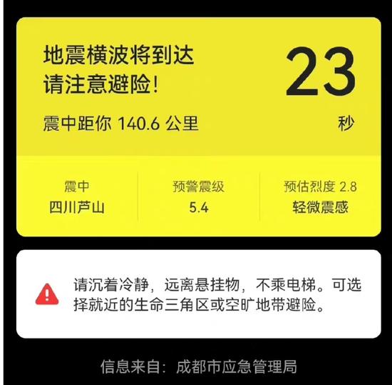 雅安芦山地震，网友收到的预警信号是怎么来的？