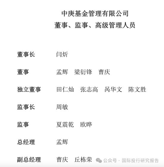 丘栋荣离职了：为了利益？为了家庭？有什么难言之隐？中庚基金应该正面回答：这是没有什么模糊空间的！