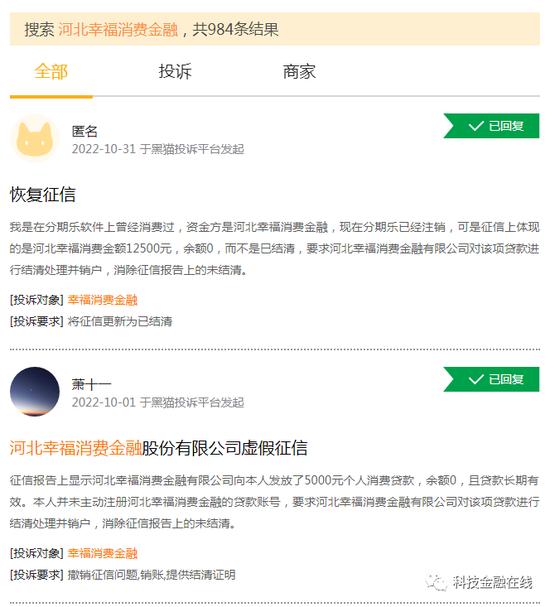 违规收集个人信息！河北幸福消费金融被通报 去年投诉量居河北非银机构之首