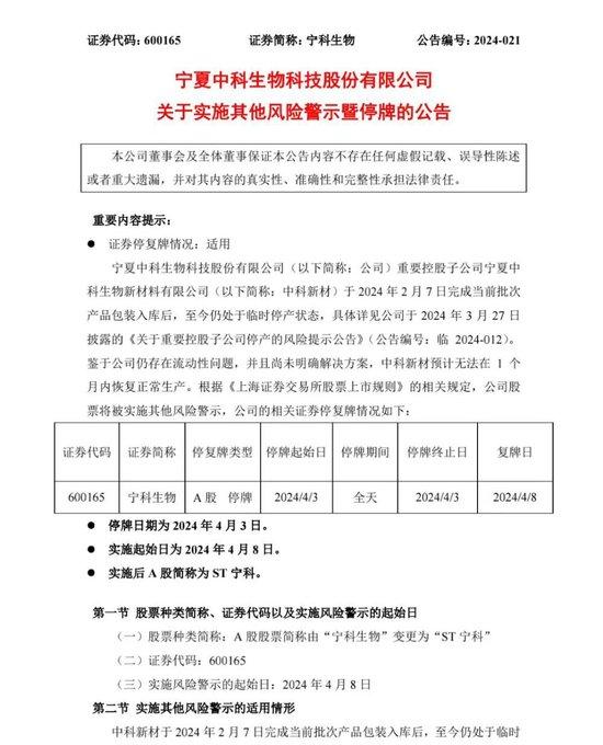 七连涨停后三跌停！这家上市公司将被“ST”，发生了什么？