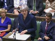 英首相呼吁议员保持冷静 给她更多时间解决退欧问题