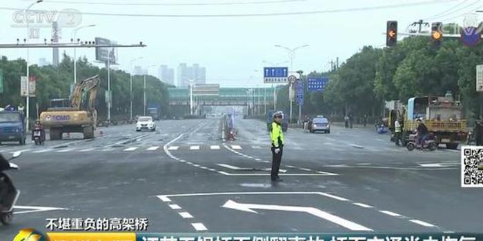 记者追踪无锡桥面侧翻事故:国道成超载“重灾区”