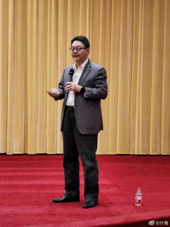 图据叶青微博