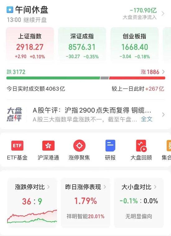 2900点保卫战！刚刚，大资金出手