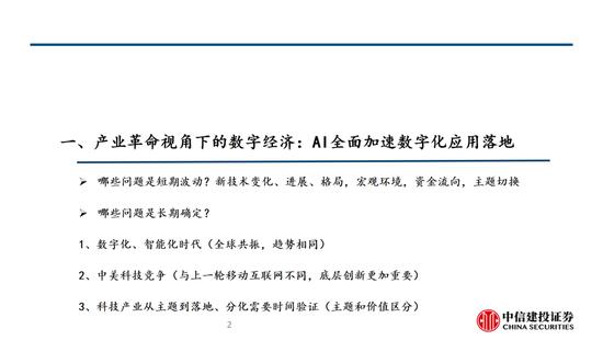 武超则：AI加速数字化时代来临 关注产业链中大模型、中间层、算力和应用四类公司