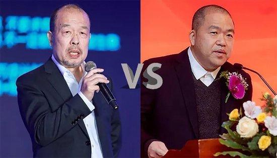 左为姜天武,右为刘必安