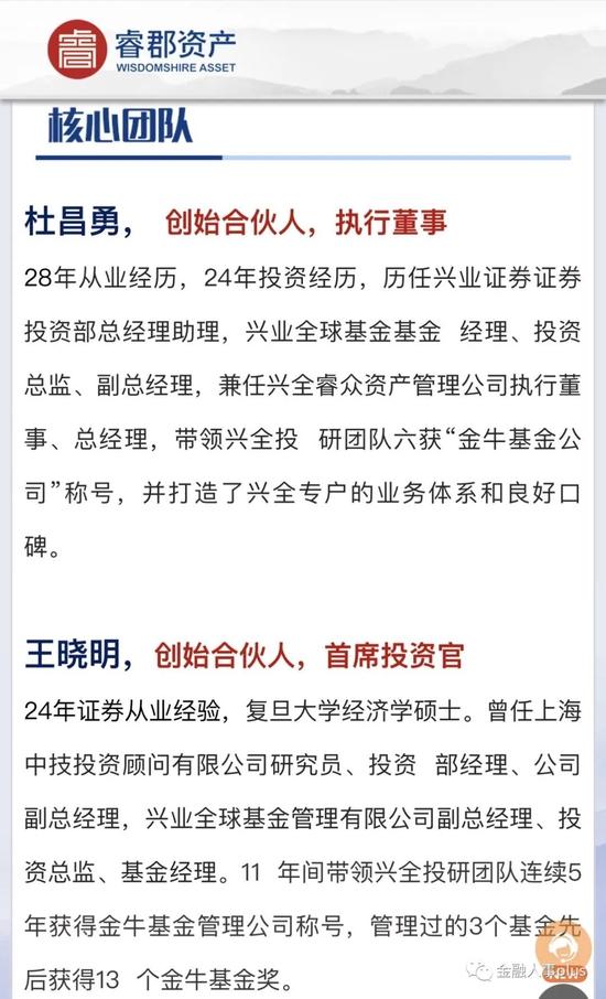 董承非离任兴证全球基金副总经理，下一站或是私募睿郡资产