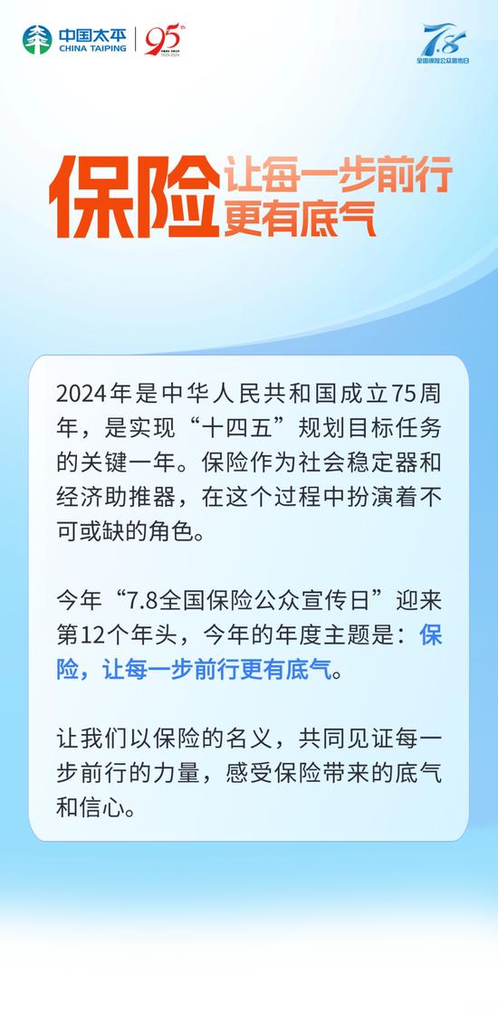 2024年7·8主题海报火热出炉！一起来期待太平人寿精彩的7·8活动吧