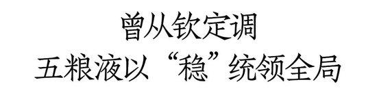 算好五粮液的“眼前账”和“长远账”，曾从钦这样定调！