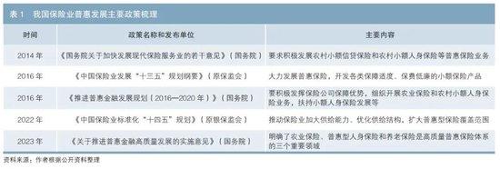 普惠保险助力完善多层次社会保障与资本市场体系