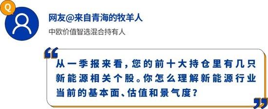 5000字交心对话！中欧基金袁维德：波动常在，但每一次都是新的问题