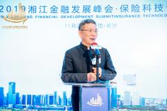 王绪瑾出席2019湘江金融发展峰会保险科技论坛并发言