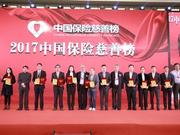 2017年中国保险慈善榜十强揭晓并授牌