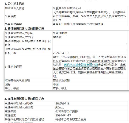 永赢基金2024年上半年净利润跻身到了“亿元俱乐部” 较去年同期增长13.48%