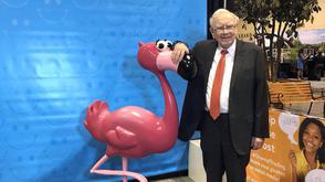 巴菲特现身展会现场