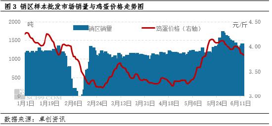 卓创资讯：供增需减 6月鸡蛋价格下跌