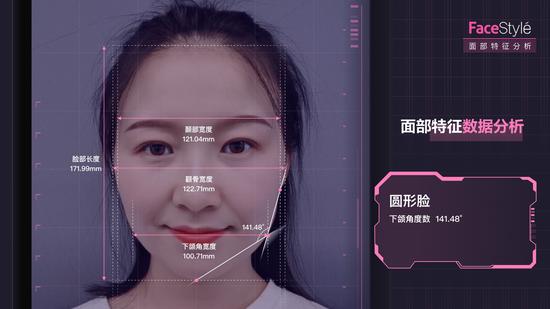FaceStyle的面部分析功能