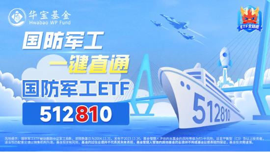 国防军工板块快速走强，新雷能、西部超导涨超4%！国防军工ETF（512810）拉升涨近1%