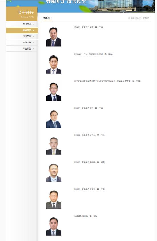 国开行网站官宣：王克冰履新副行长