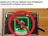 苹果M1 MacBookAir/Pro已支持自助维修，但无法升级配置