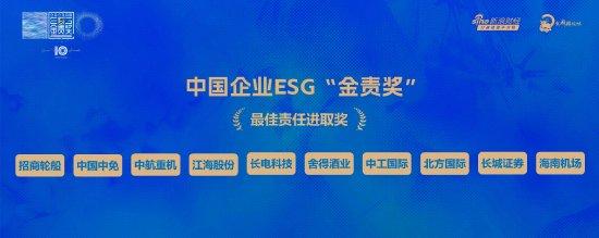 中航重机荣获2023“金责奖”最佳责任进取奖