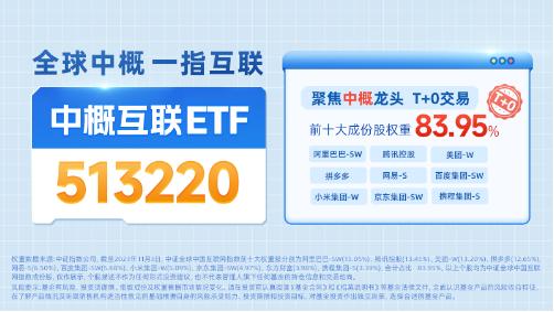 中概股龙年强势开局，“大空头”狂买阿里、京东成头号重仓 中概互联ETF（513220）开盘涨超2% 2月来份额翻番