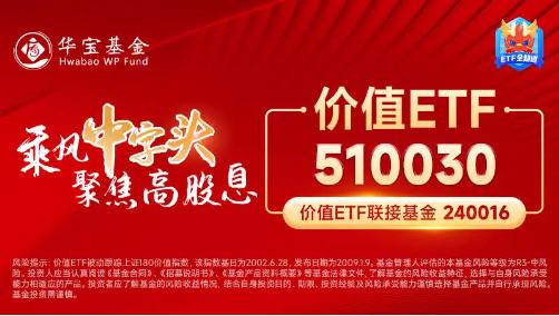 中远海控满血回归，最高飙涨超4%！价值ETF（510030）超8成成份股飘红！