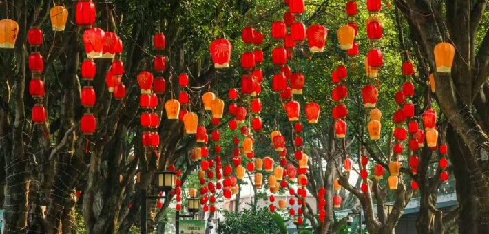 厦门的新年氛围藏不住了