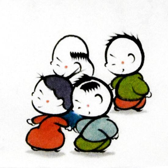 漫画人物(图:见行堂语原创漫画)