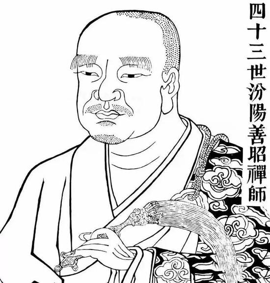 宋·汾阳善昭禅师(图片来源:禅林网)