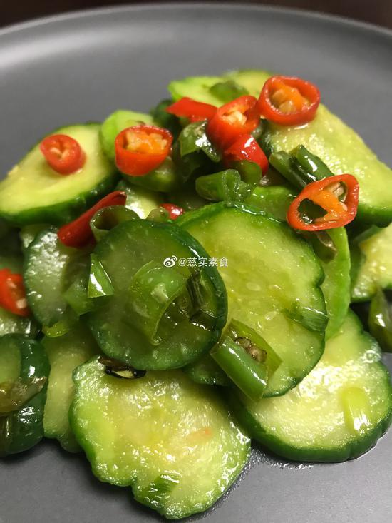 开胃下饭,有一股淡淡的黄瓜清香味。