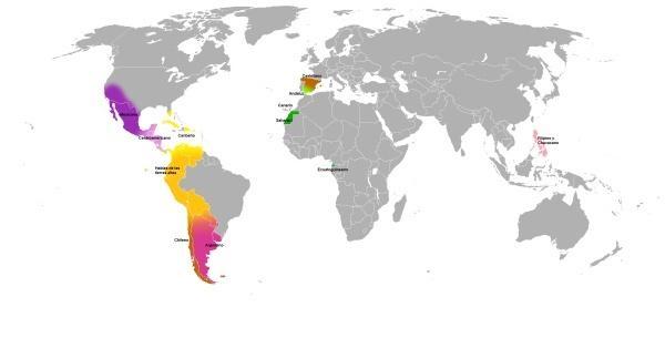 地图看世界；世界语言分布、汉语是最复杂的语言、英语最简单