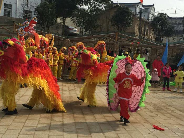 美丽乡村黄陂姚集刘家湾，欢乐祥和过大年